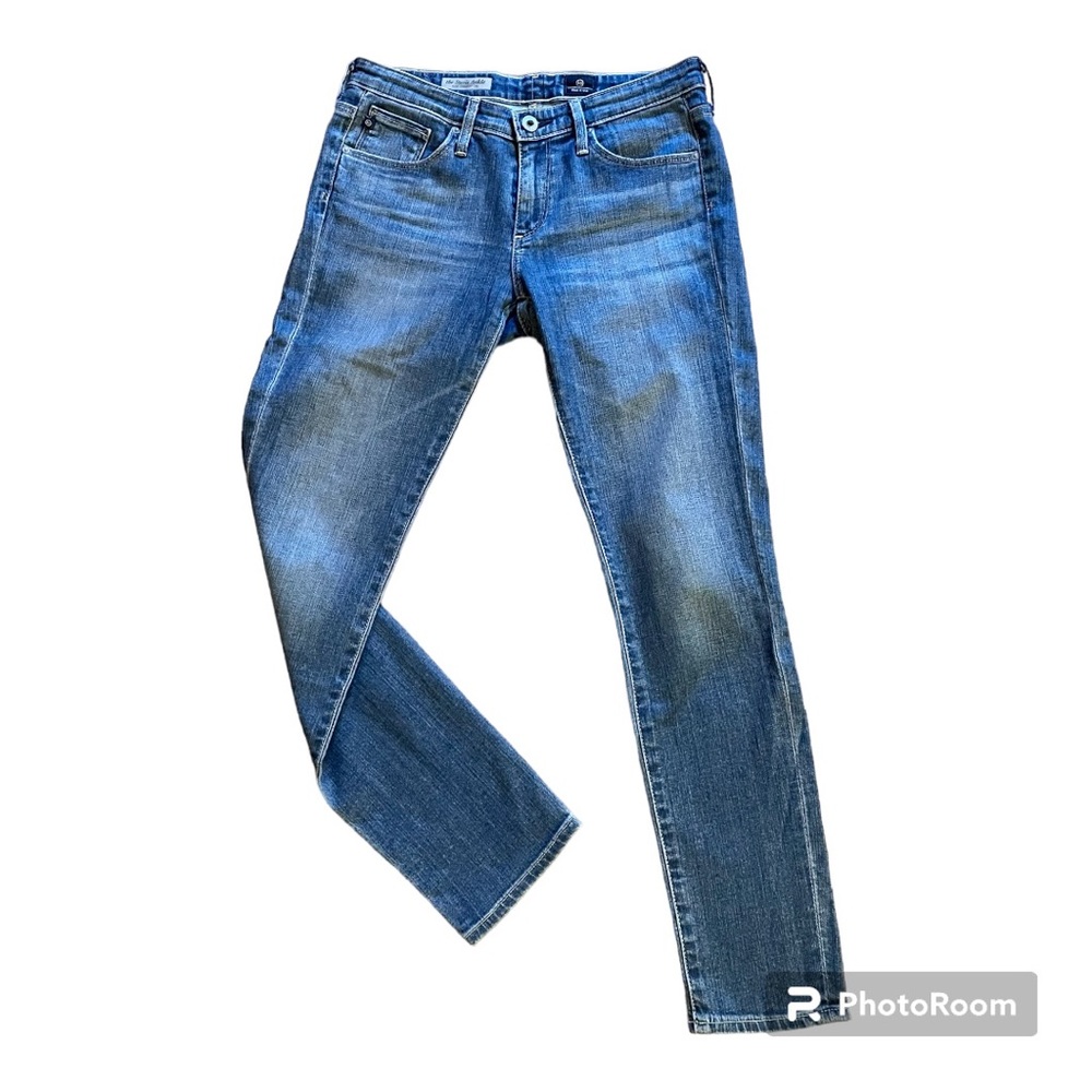 AG - ADRIANO GOLDSCHMIED - 26R - Stevie Ankle/slim straight - EUC!!! med wash